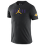 Jordan Lakers Courtside Statement Edition T-Shirt - Men's Black/Purple