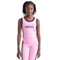 adidas 3 Stripe Tank - Adidas Light Pink/Black