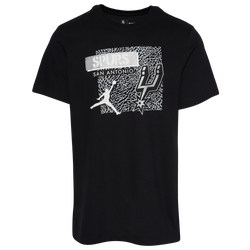 Men's - Jordan Spurs Dri-Fit Statement 2 T-Shirt - Black/White