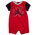 Jordan Stack Romper - Boys' Infant Red/Black