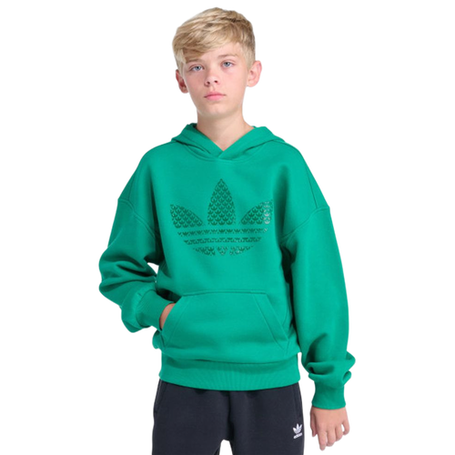  - adidas Gel Trefoil Hoodie - Bold Green