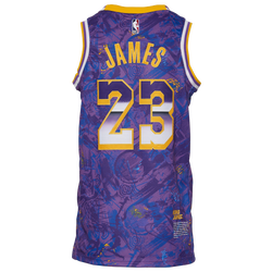 Men's - Nike Lakers Select Series Jersey - Field Purple/Amarillo