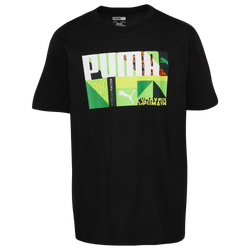 Boys' Grade School - PUMA Geometric T-Shirt - Multi/Black