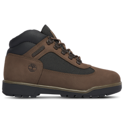 Boys' Grade School - Timberland Chukka Field Boots - Medium Brown/Black