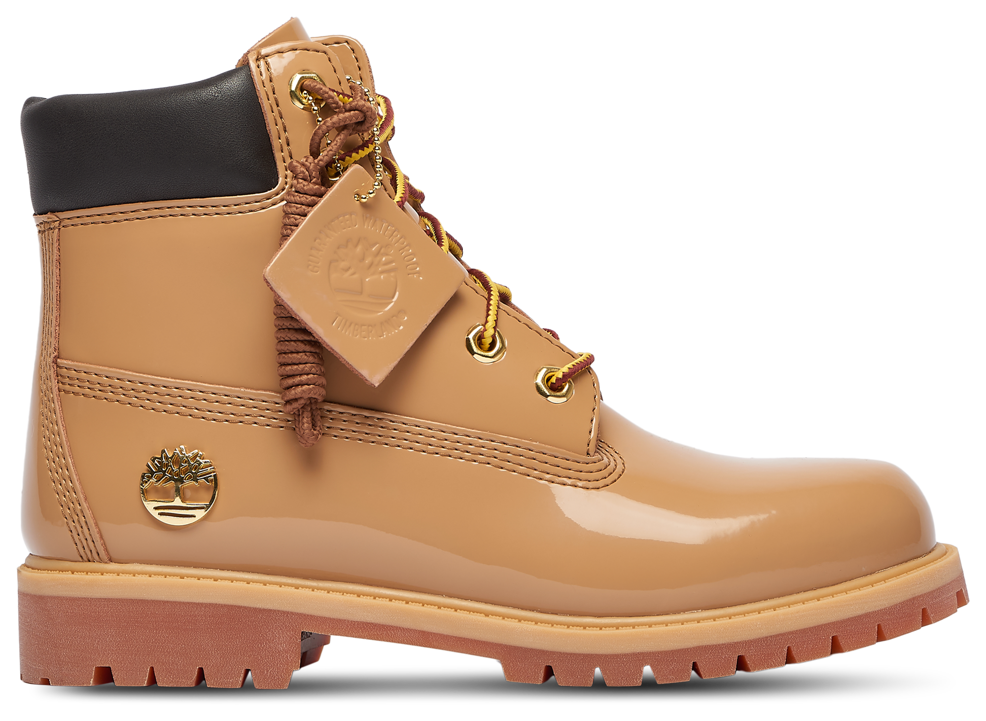 Timberland Premium 6" Waterproof Patent Leather Boots - Boys' Grade School