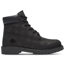 Boys' Grade School - Timberland Premium 6" Waterproof Patent Leather Boots - Black/Black