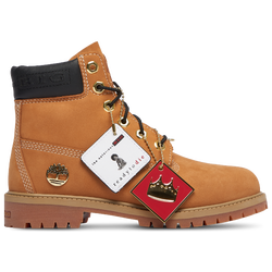 Boys' Grade School - Timberland 6 Inch Biggie - Wheat/Gold