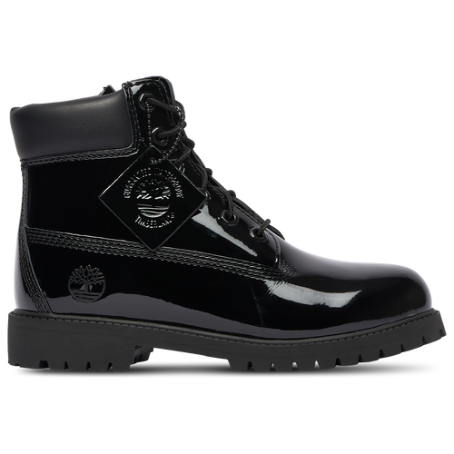 Timberland Premium 6" Waterproof Patent Leather Boots - Timberland Black