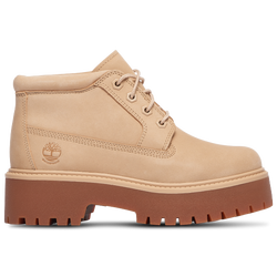 Girls' Grade School - Timberland Nellie Stonestreet Platform - Light Beige