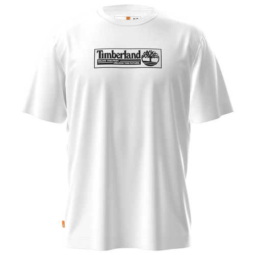 

Timberland Mens Timberland History Comic T-Shirt - Mens White Size L