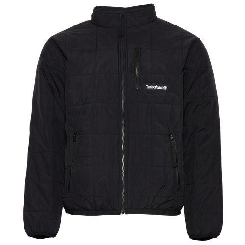 

Timberland Mens Timberland Durable Water Repellant Quilted Insulated Jacket - Mens Black/Black Size L