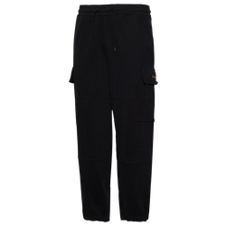 Men's - Timberland Cargo Fleece Pants - Black/Black