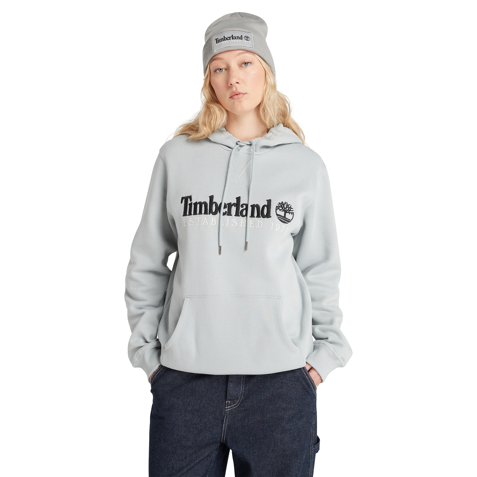 Timberland Men s 50th Anniversary Hoodie in Quarry Grey