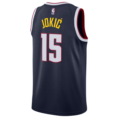 

Nike Mens Nikola Jokic Nike Timberwolves Swingman Jersey - Mens Navy/White Size S