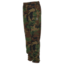 Boys' Grade School - Jordan Essentials Camo Pants - Brown/White