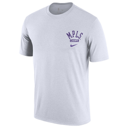 Men's - Nike Lakers CE Courtside Moments Story T-Shirt - White