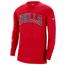 Nike Bulls CE Courtside Moments LS T-Shirt - Men's Red