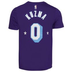 Men's - Nike Lakers MMT T-Shirt - Purple/White