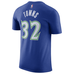 Men's - Nike Timberwolves MMT T-Shirt - Blue/White