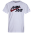 Jordan Jumpman Strong T-Shirt - Boys' Grade School White/Black
