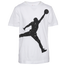 Jordan Oversize Speckle Jumpman T-Shirt - Boys' Grade School White