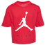Jordan Jumpman by Nike T-Shirt - Girls' Grade School Very Berry/White