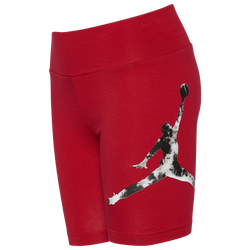 Girls' Grade School - Jordan Tie Dye Bike Short - Gym Red