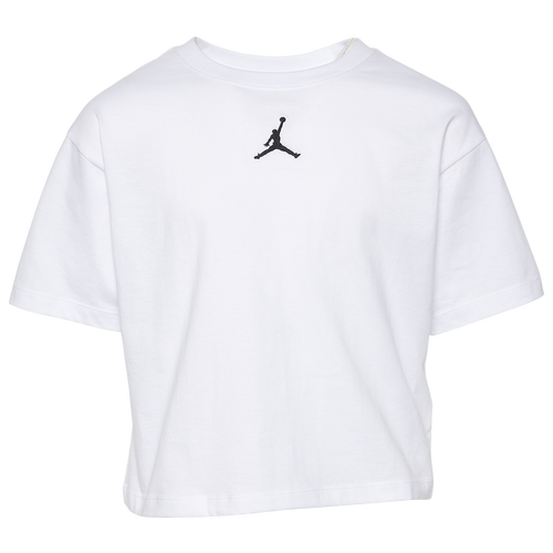 

Jordan Girls Jordan Essentials T-Shirt - Girls' Grade School White Size S