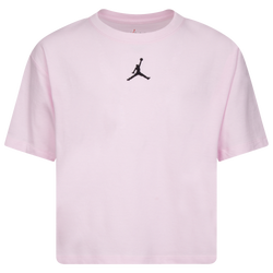 Girls' Grade School - Jordan Essentials T-Shirt - Grape Mist/Pink