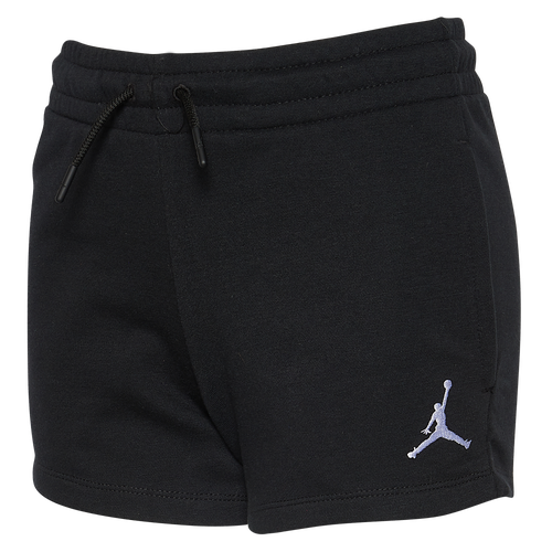 

Girls Jordan Jordan Essential Shorts - Girls' Grade School Black/White Size S