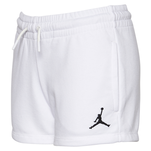 

Jordan Girls Jordan Essential Shorts - Girls' Grade School White Size M