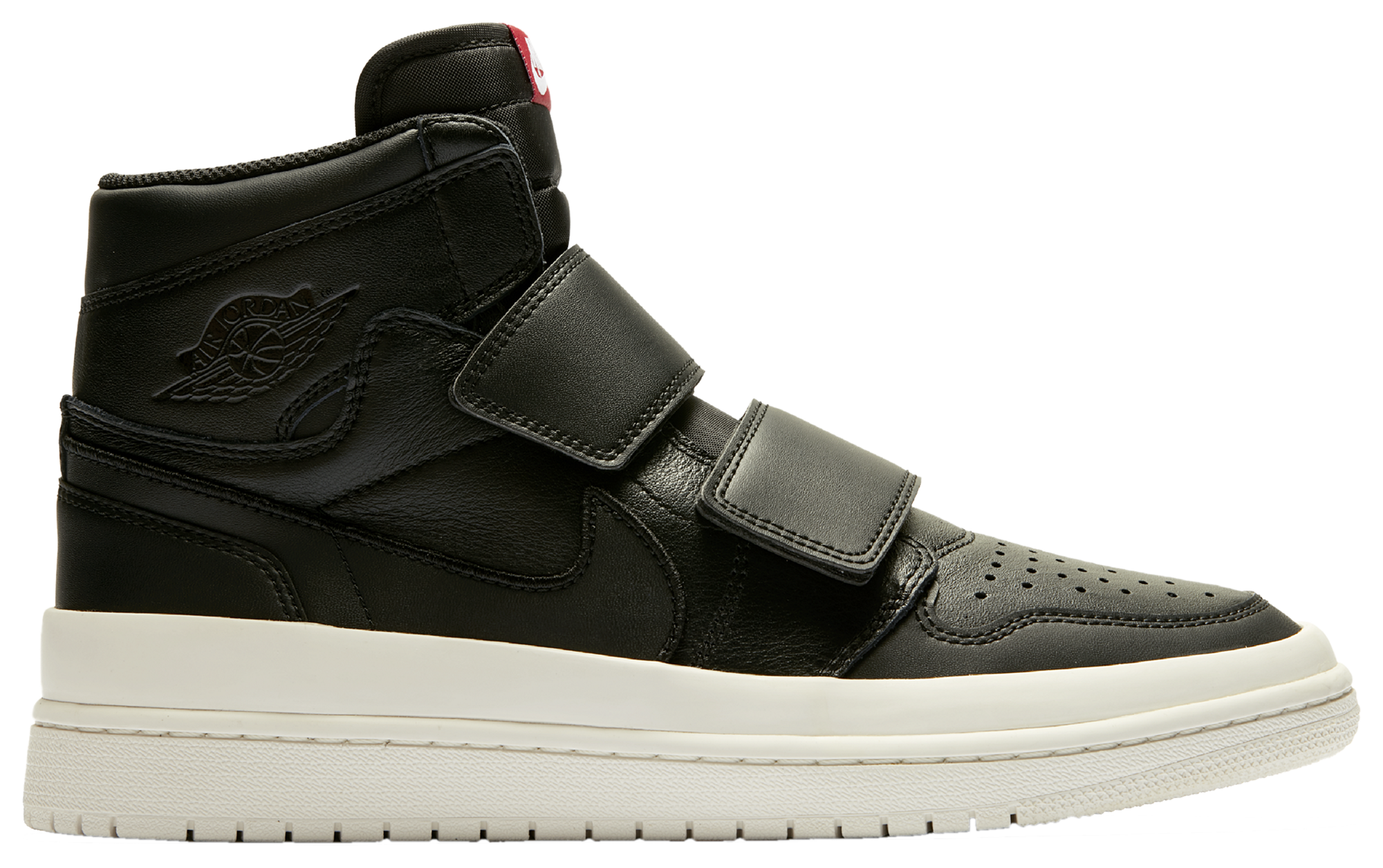 air jordan 1 retro high double strap on feet