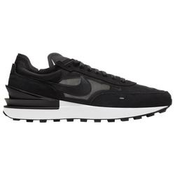 Men's - Nike Waffle One  - Black/Black/White