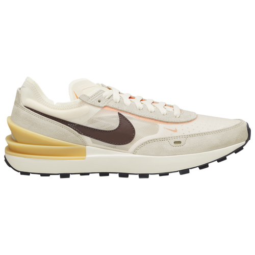 Nike Beige Waffle One Sneakers In Beige/brown/white