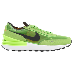 Men's - Nike Waffle One - Electric Green/Black/Mean Green