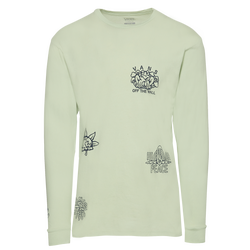 Men's - Vans Vintage Peace of Mind Long Sleeve T-Shirt - Celadon Green