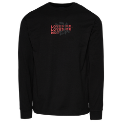 Men's - Vans Love Me Not Long Sleeve T-Shirt - Black