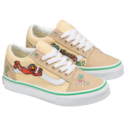 Boys' Preschool - Vans Old Skool Sesame Street - Natural/Multi