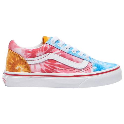 

Boys Preschool Vans Vans Old Skool - Boys' Preschool Shoe Red/Blue/Orange Size 03.0