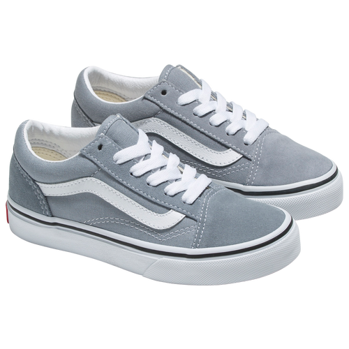 

Vans Boys Vans Old Skool - Boys' Preschool Shoes White/Gray Size 2.0