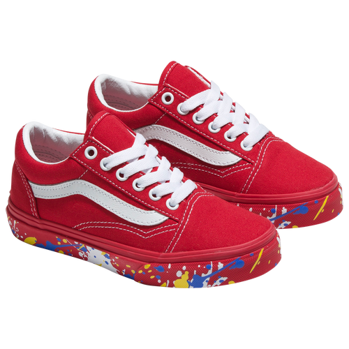 Vans Kids' Boys  Old Skool In Red/white