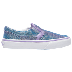 Girls' Preschool - Vans Slip On - Blue/Purple/True White