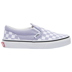 Boys' Preschool - Vans Slip On - Lavender/White