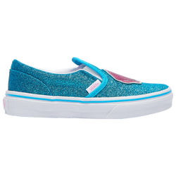 Girls' Preschool - Vans Slip On - Blue/Pink