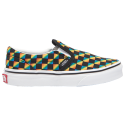 Boys' Preschool - Vans Classic Slip On - Black/Multi