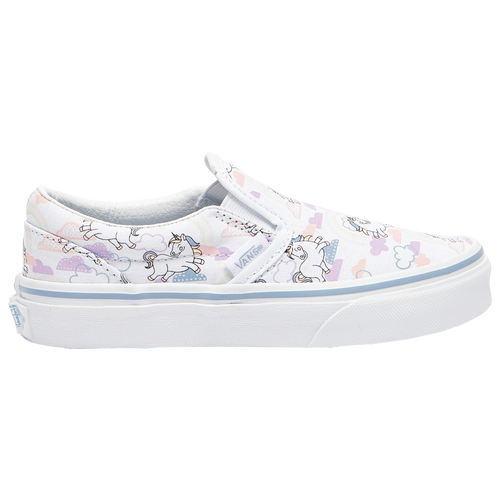 

Vans Girls Vans Slip On Mythical Glow Skate Shoes - Girls' Preschool White/Purple Size 03.0