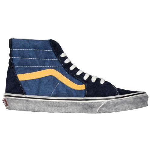 Vans Mens Sk8 Hi In Blue yellow white ModeSens