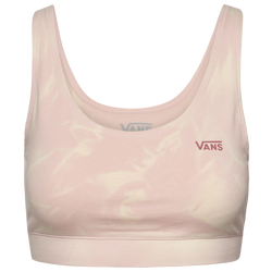 Women's - Vans Water Wash Bra - Peach/White