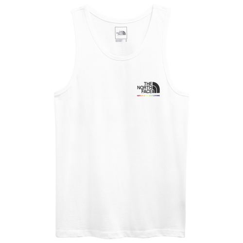 

The North Face Mens The North Face Pride Tank - Mens White/Multi Size L