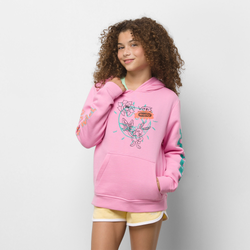 Girls' Grade School - Vans Crayola Fleece Pullover Hoodie - Pink/Pink